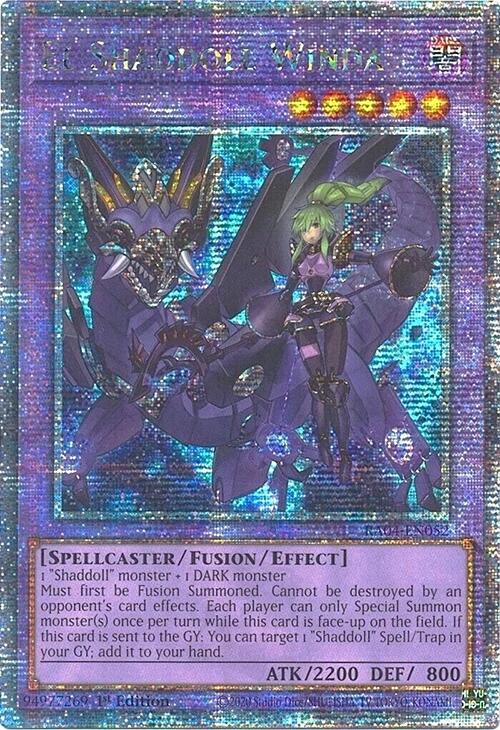 El Shaddoll Winda (Alternate Art) [RA04-EN052] Quarter Century Secret Rare | Jomio and Rueliete's Cards and Comics