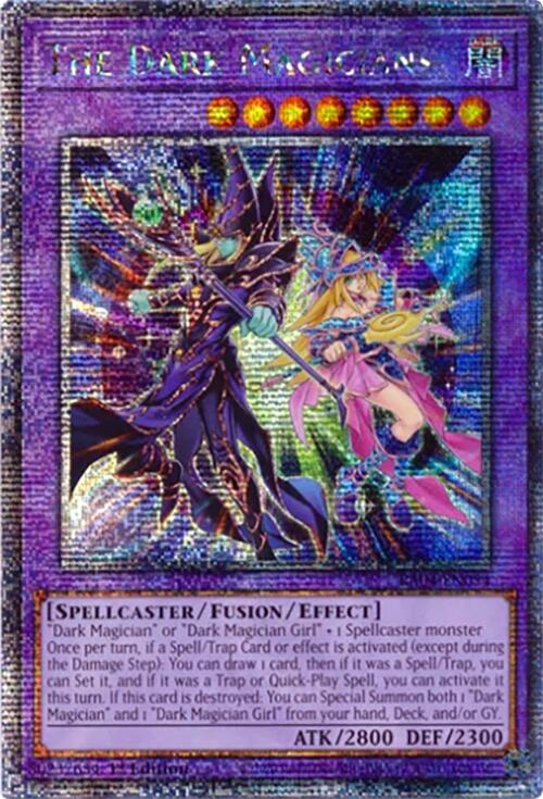 The Dark Magicians [RA04-EN054] Quarter Century Secret Rare | Jomio and Rueliete's Cards and Comics