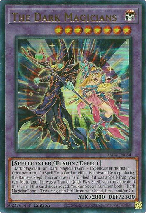 The Dark Magicians [RA04-EN054] Ultra Rare | Jomio and Rueliete's Cards and Comics