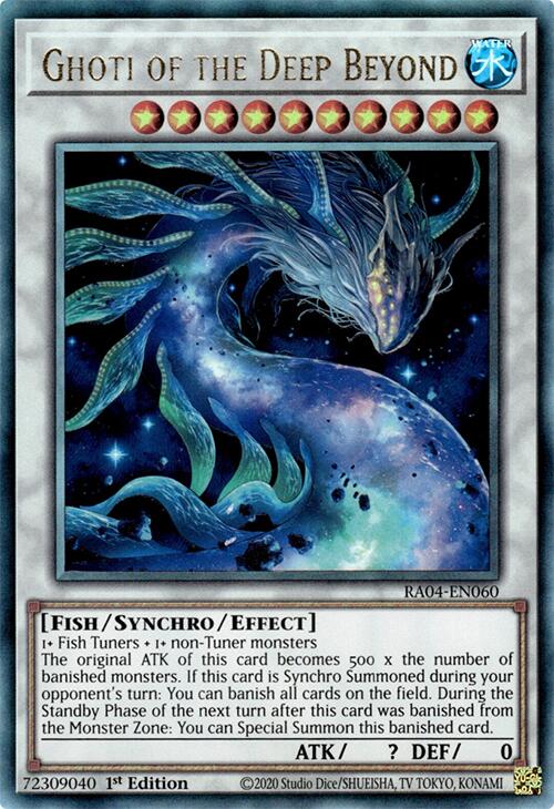 Ghoti of the Deep Beyond [RA04-EN060] Prismatic Ultimate Rare | Jomio and Rueliete's Cards and Comics