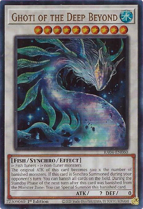 Ghoti of the Deep Beyond [RA04-EN060] Ultra Rare | Jomio and Rueliete's Cards and Comics