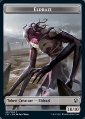 Eldrazi // Champion of Wits Double-Sided Token [Commander 2021 Tokens] | Jomio and Rueliete's Cards and Comics