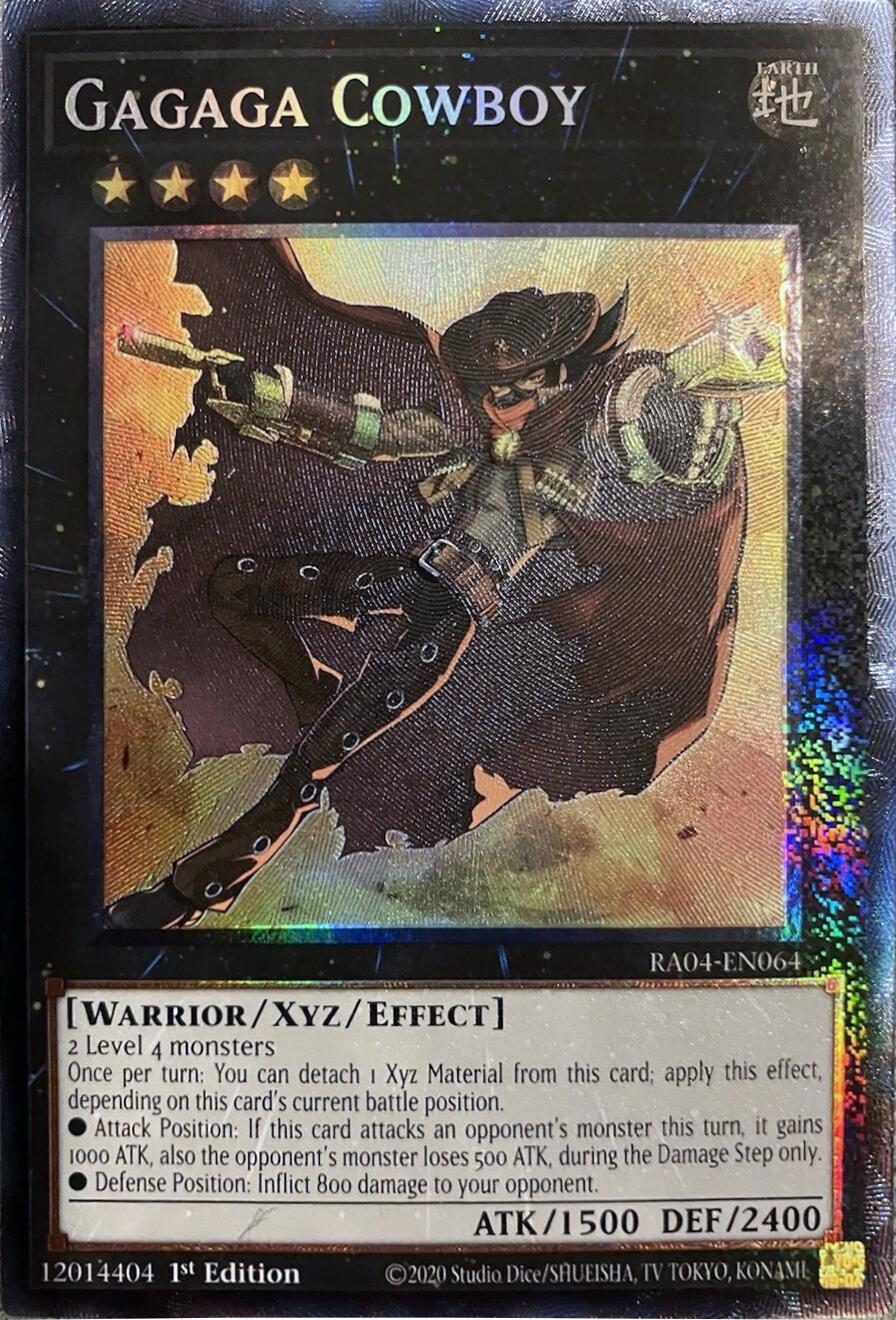 Gagaga Cowboy [RA04-EN064] Prismatic Collector's Rare | Jomio and Rueliete's Cards and Comics