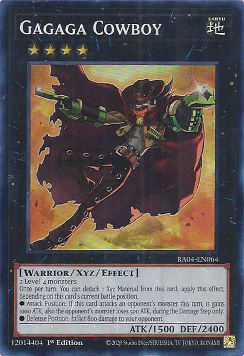 Gagaga Cowboy [RA04-EN064] Super Rare | Jomio and Rueliete's Cards and Comics