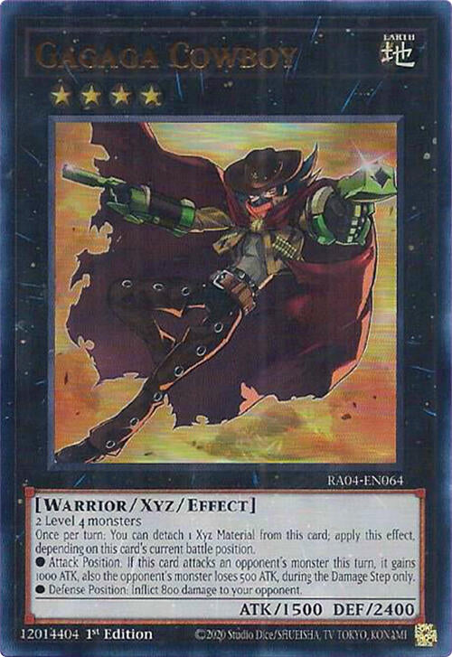 Gagaga Cowboy [RA04-EN064] Ultra Rare | Jomio and Rueliete's Cards and Comics