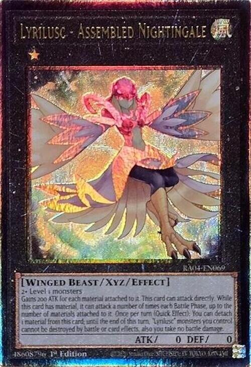 Lyrilusc - Assembled Nightingale [RA04-EN069] Prismatic Ultimate Rare | Jomio and Rueliete's Cards and Comics
