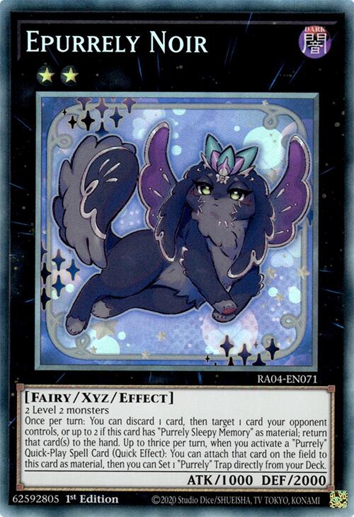 Epurrely Noir [RA04-EN071] Prismatic Collector's Rare | Jomio and Rueliete's Cards and Comics