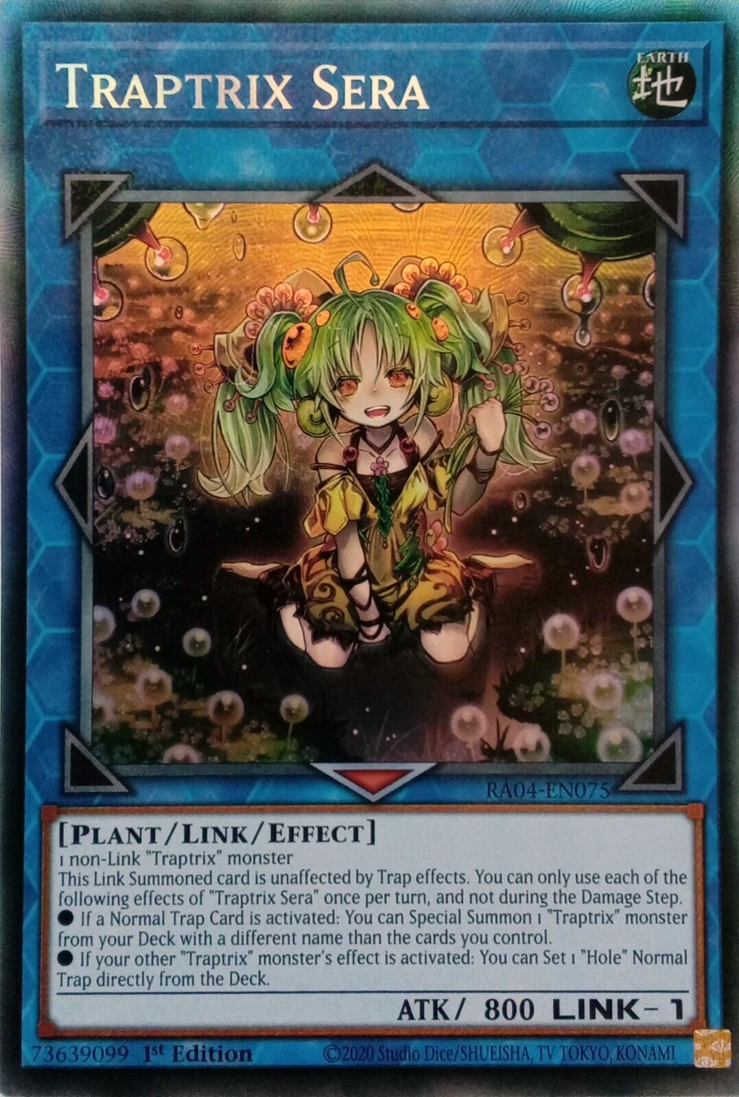 Traptrix Sera [RA04-EN075] Prismatic Collector's Rare | Jomio and Rueliete's Cards and Comics