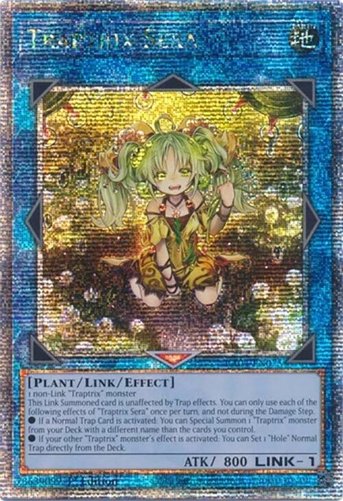 Traptrix Sera [RA04-EN075] Quarter Century Secret Rare | Jomio and Rueliete's Cards and Comics