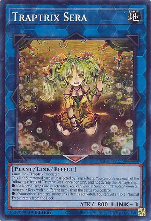 Traptrix Sera [RA04-EN075] Super Rare | Jomio and Rueliete's Cards and Comics