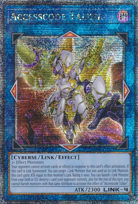 Accesscode Talker (New Art) [RA04-EN079] Quarter Century Secret Rare | Jomio and Rueliete's Cards and Comics