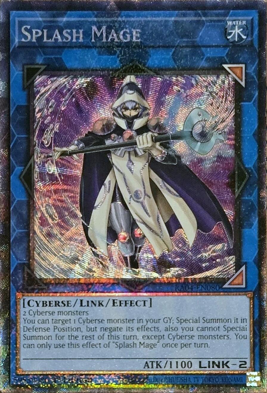 Splash Mage [RA04-EN080] Prismatic Collector's Rare | Jomio and Rueliete's Cards and Comics