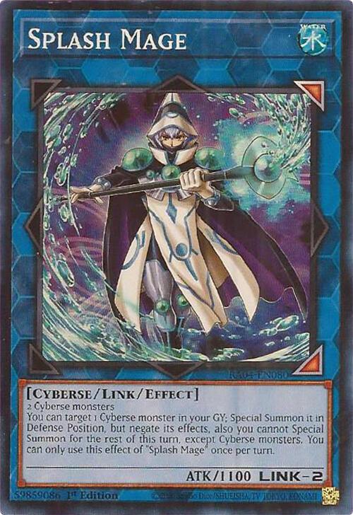 Splash Mage [RA04-EN080] Super Rare | Jomio and Rueliete's Cards and Comics