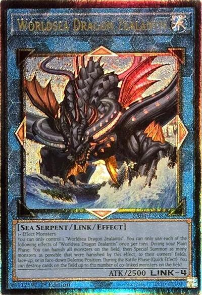 Worldsea Dragon Zealantis [RA04-EN082] Prismatic Ultimate Rare | Jomio and Rueliete's Cards and Comics