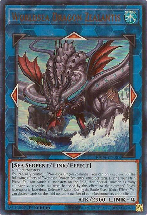 Worldsea Dragon Zealantis [RA04-EN082] Ultra Rare | Jomio and Rueliete's Cards and Comics