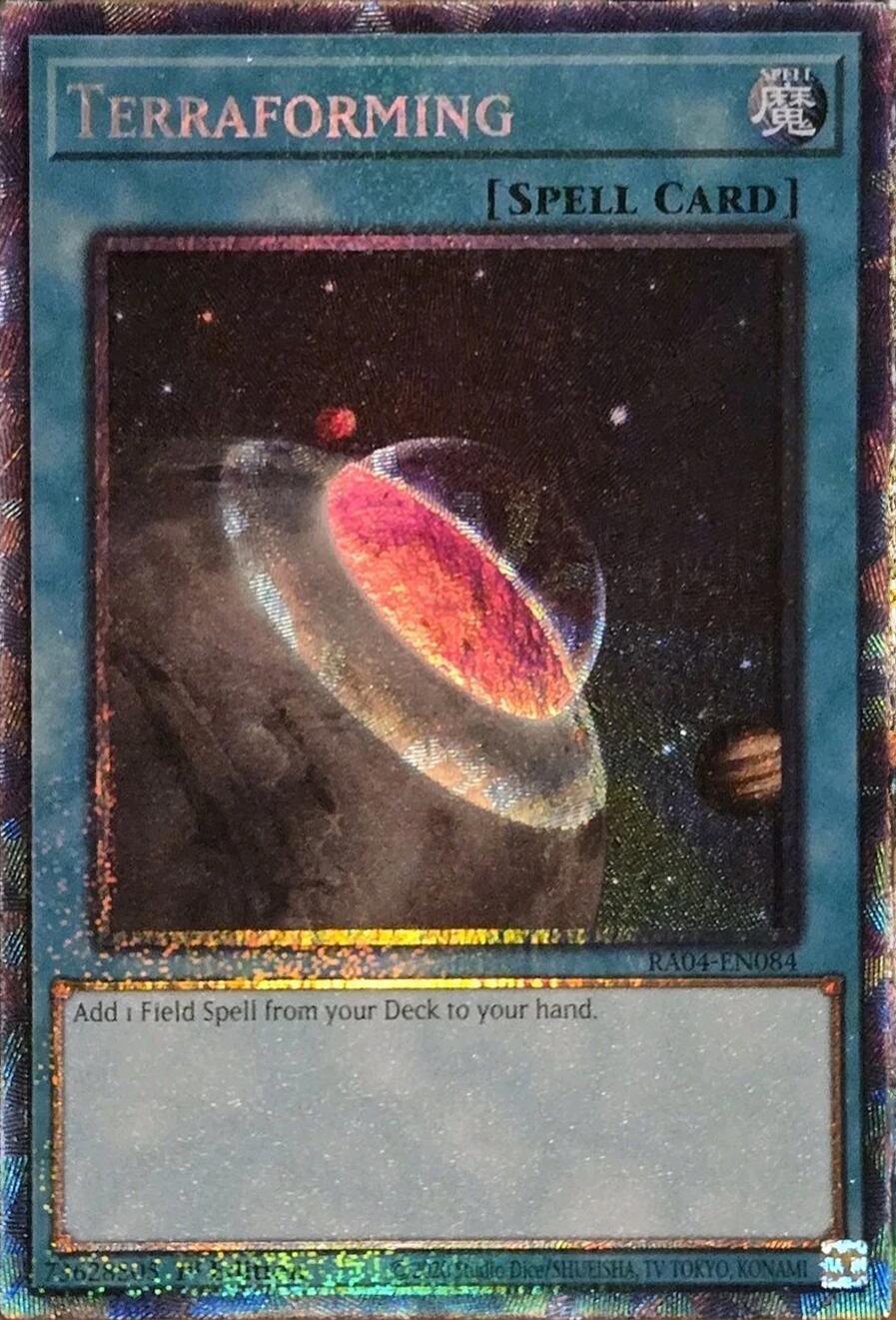 Terraforming [RA04-EN084] Prismatic Collector's Rare | Jomio and Rueliete's Cards and Comics