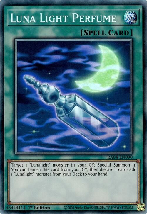 Luna Light Perfume [RA04-EN090] Prismatic Collector's Rare | Jomio and Rueliete's Cards and Comics
