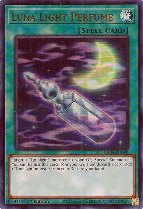 Luna Light Perfume [RA04-EN090] Ultra Rare | Jomio and Rueliete's Cards and Comics