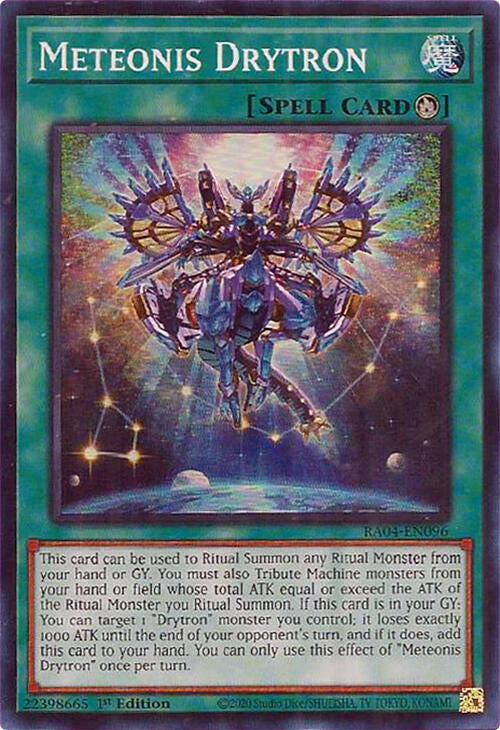 Meteonis Drytron [RA04-EN096] Super Rare | Jomio and Rueliete's Cards and Comics