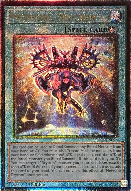 Meteonis Drytron [RA04-EN096] Prismatic Ultimate Rare | Jomio and Rueliete's Cards and Comics