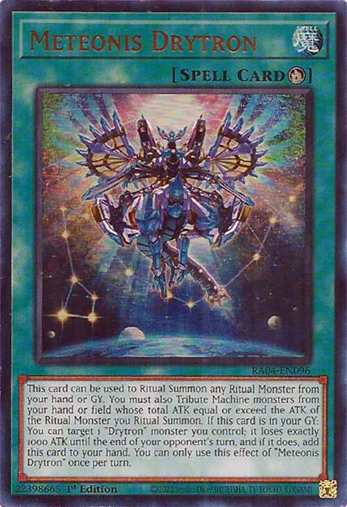 Meteonis Drytron [RA04-EN096] Ultra Rare | Jomio and Rueliete's Cards and Comics