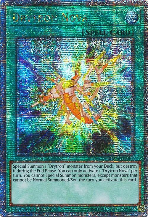 Drytron Nova [RA04-EN097] Quarter Century Secret Rare | Jomio and Rueliete's Cards and Comics