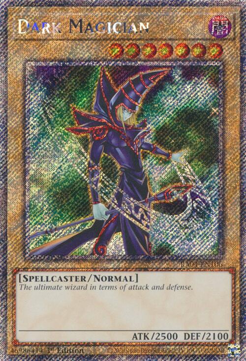 Dark Magician (6th Art) [RA04-EN106] Platinum Secret Rare | Jomio and Rueliete's Cards and Comics