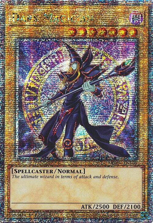Dark Magician (8th Art) [RA04-EN106] Quarter Century Secret Rare | Jomio and Rueliete's Cards and Comics