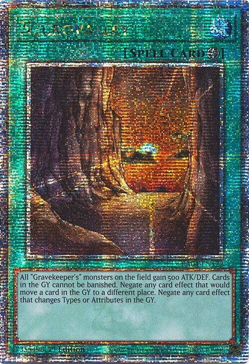 Necrovalley [RA04-EN122] Quarter Century Secret Rare | Jomio and Rueliete's Cards and Comics