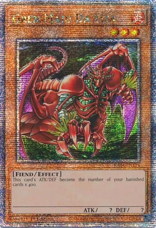 Gren Maju Da Eiza [RA04-EN124] Quarter Century Secret Rare | Jomio and Rueliete's Cards and Comics