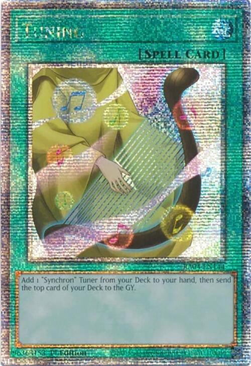 Tuning [RA04-EN144] Quarter Century Secret Rare | Jomio and Rueliete's Cards and Comics
