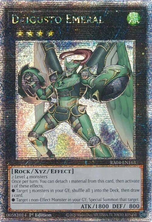 Daigusto Emeral [RA04-EN163] Quarter Century Secret Rare | Jomio and Rueliete's Cards and Comics