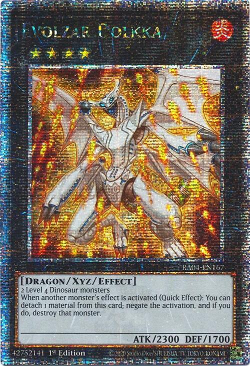 Evolzar Dolkka [RA04-EN167] Quarter Century Secret Rare | Jomio and Rueliete's Cards and Comics