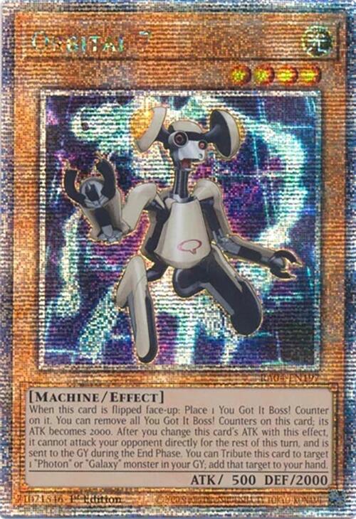 Orbital 7 [RA04-EN197] Quarter Century Secret Rare | Jomio and Rueliete's Cards and Comics