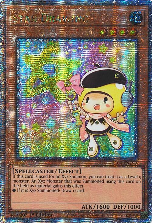 Star Drawing [RA04-EN199] Quarter Century Secret Rare | Jomio and Rueliete's Cards and Comics
