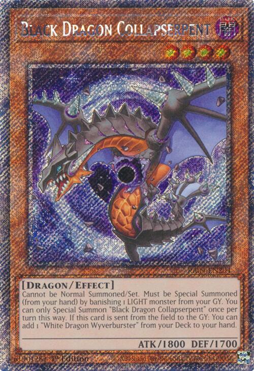 Black Dragon Collapserpent [RA04-EN204] Platinum Secret Rare | Jomio and Rueliete's Cards and Comics