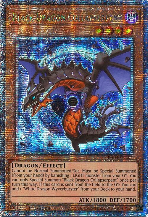 Black Dragon Collapserpent [RA04-EN204] Quarter Century Secret Rare | Jomio and Rueliete's Cards and Comics
