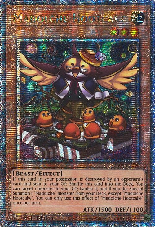 Madolche Hootcake [RA04-EN206] Quarter Century Secret Rare | Jomio and Rueliete's Cards and Comics