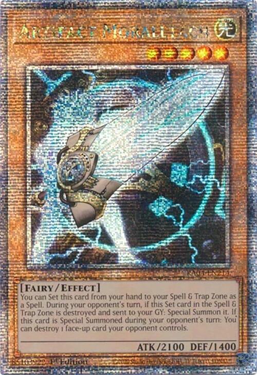 Artifact Moralltach [RA04-EN214] Quarter Century Secret Rare | Jomio and Rueliete's Cards and Comics