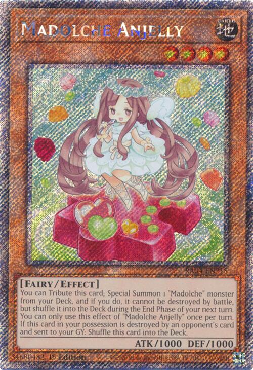 Madolche Anjelly [RA04-EN215] Platinum Secret Rare | Jomio and Rueliete's Cards and Comics