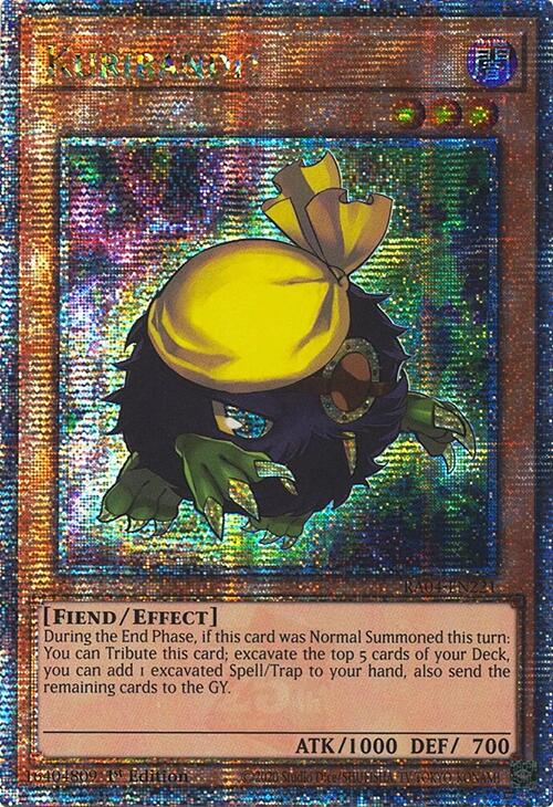 Kuribandit [RA04-EN221] Quarter Century Secret Rare | Jomio and Rueliete's Cards and Comics