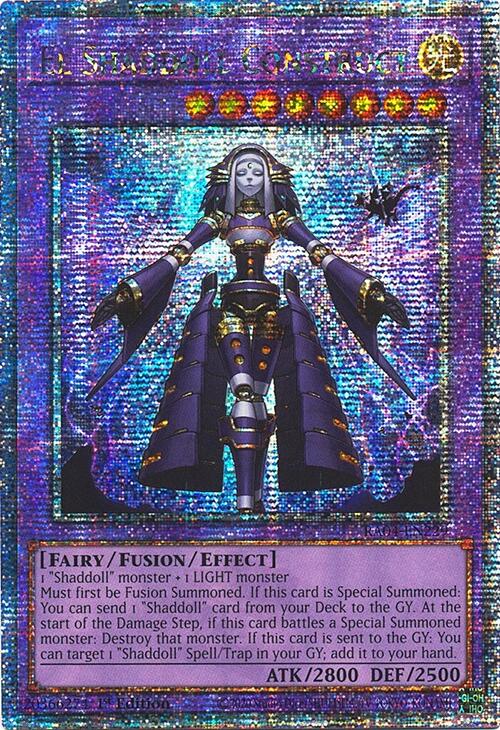 El Shaddoll Construct [RA04-EN229] Quarter Century Secret Rare | Jomio and Rueliete's Cards and Comics