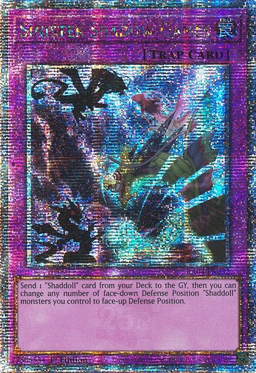 Sinister Shadow Games [RA04-EN232] Quarter Century Secret Rare | Jomio and Rueliete's Cards and Comics