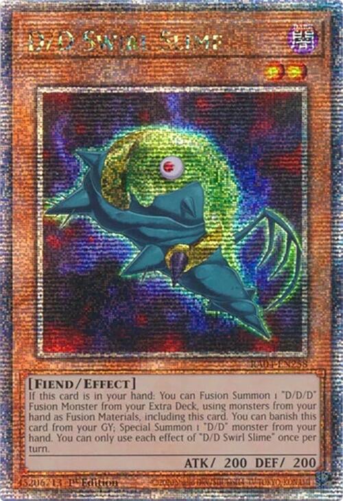 D/D Swirl Slime [RA04-EN258] Quarter Century Secret Rare | Jomio and Rueliete's Cards and Comics
