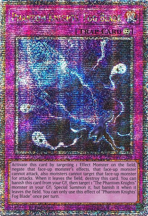 Phantom Knights' Fog Blade [RA04-EN264] Quarter Century Secret Rare | Jomio and Rueliete's Cards and Comics