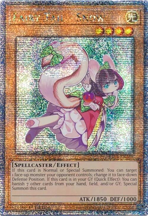 Fairy Tail - Snow [RA04-EN269] Quarter Century Secret Rare | Jomio and Rueliete's Cards and Comics
