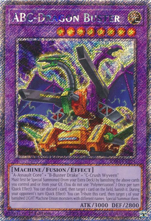 ABC-Dragon Buster [RA04-EN271] Platinum Secret Rare | Jomio and Rueliete's Cards and Comics