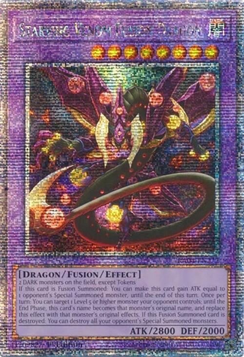 Starving Venom Fusion Dragon [RA04-EN272] Quarter Century Secret Rare | Jomio and Rueliete's Cards and Comics