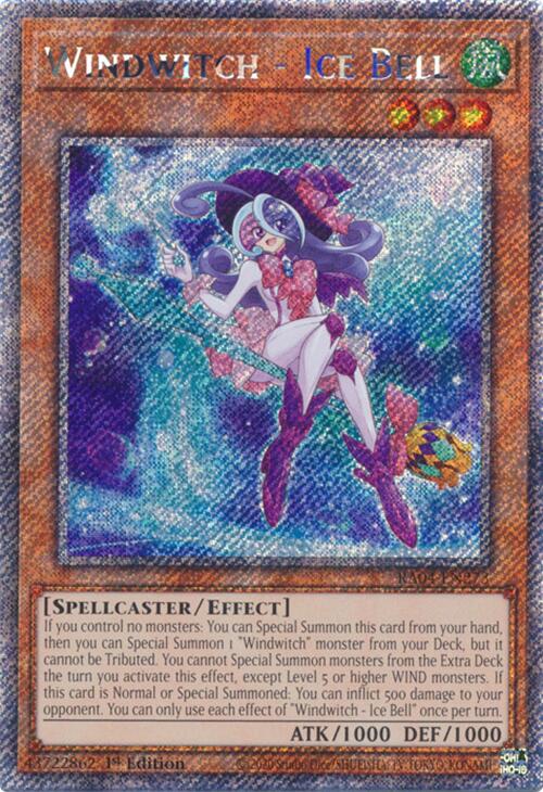 Windwitch - Ice Bell [RA04-EN273] Platinum Secret Rare | Jomio and Rueliete's Cards and Comics
