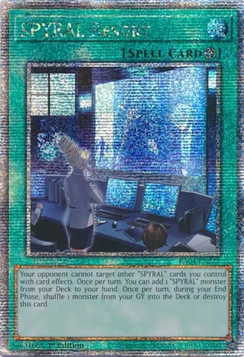 SPYRAL Resort [RA04-EN277] Quarter Century Secret Rare | Jomio and Rueliete's Cards and Comics
